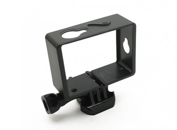 Plastic Mounting Frame for Xiaoyi Action Camera w/Universal Quick-Release Mount