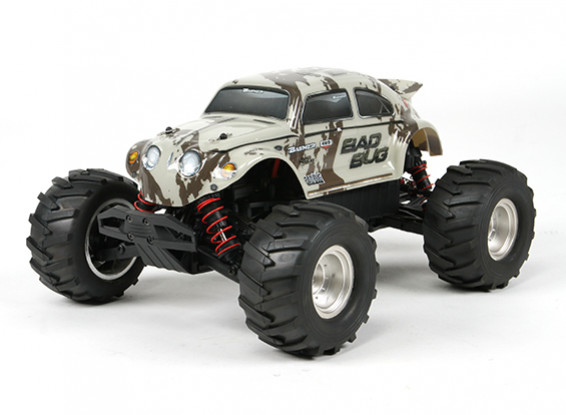 Basher 1/16 4WD Mini Monster Truck V2 - Bad Bug (RTR)