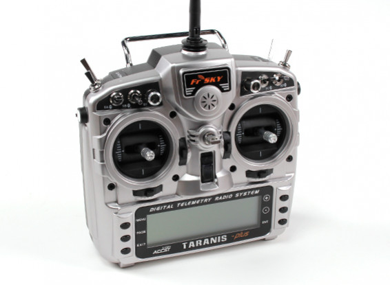 FrSky 2.4GHz ACCST TARANIS X9D/X8R PLUS Telemetry Radio System (Mode 2) (EU)