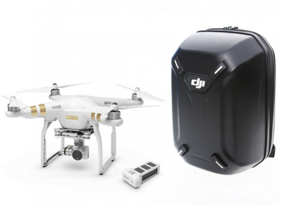 DJI Phantom 3 Professional With Extra Battery and Hardshell Backpack