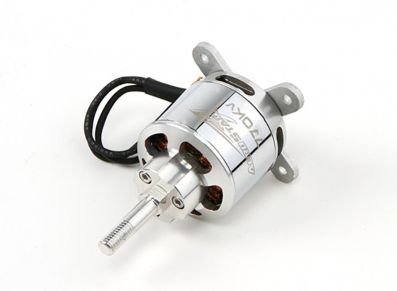 Durafly™ Spitfire Mk1a/Mk5/Bf.109e 3736-770kv Motor with Prop Adaptor and Mount 1