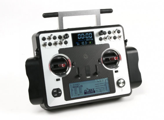 FrSky 2.4GHz Taranis X9E Digital Telemetry Radio System (Mode 2) (EU) (UK Plug)