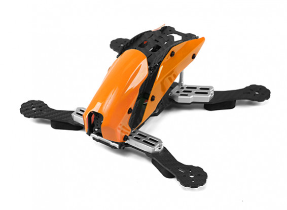 Tarot TL250C Space Through Machine FPV Full Carbon Fiber (Orange) Frame Only