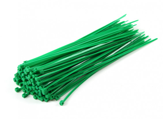 Cable Ties 160mm x 2.5mm Green (100pcs)