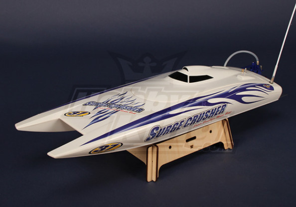 Super Surge Crusher 90A Twin-Hull R/C Boat (730mm) Plug-n-Drive