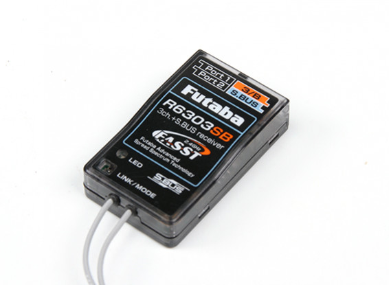 Futaba R6303SB High-Speed Micro/S.Bus/2.4GHz/3-18Ch Receiver