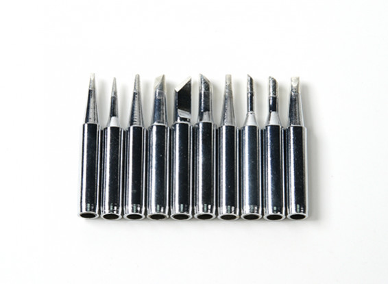 Details about   10Pcs Soldering Iron Tips Sharp Soldering Replacement Solder Iron Tips Station 