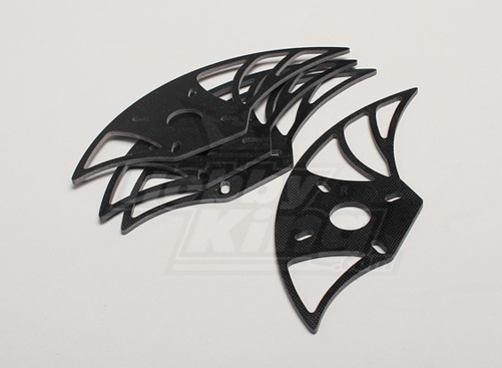 Hobbyking Y650 Scorpion Glass Fiber Motor Mount Plate (4pcs/bag)