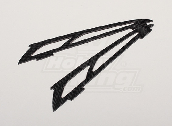 Hobbyking Y650 Scorpion Glass Fiber Lower Jaw (2pcs/bag)