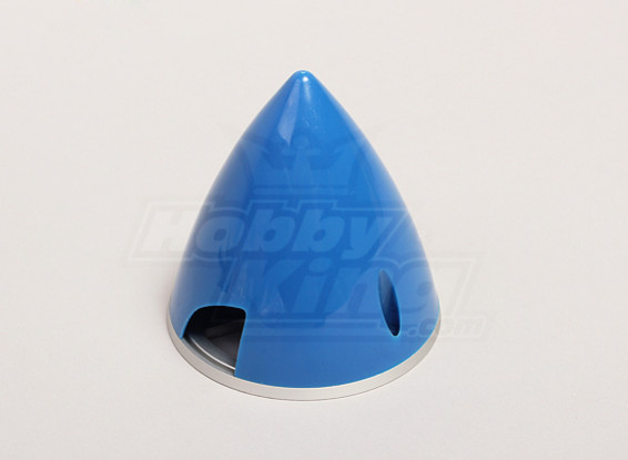 Nylon Spinner with Alloy Backplate 75mm Blue