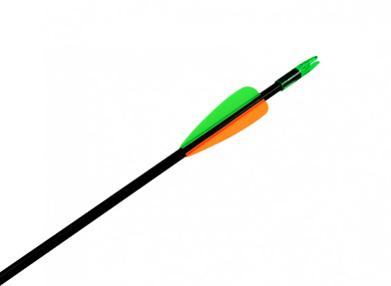 30" Fiberglass Arrow for Recurve Bows (1 Arrow)