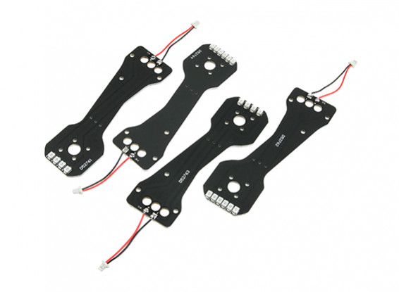 Jumper 218 Pro Upper Arms with LEDs (4pcs)
