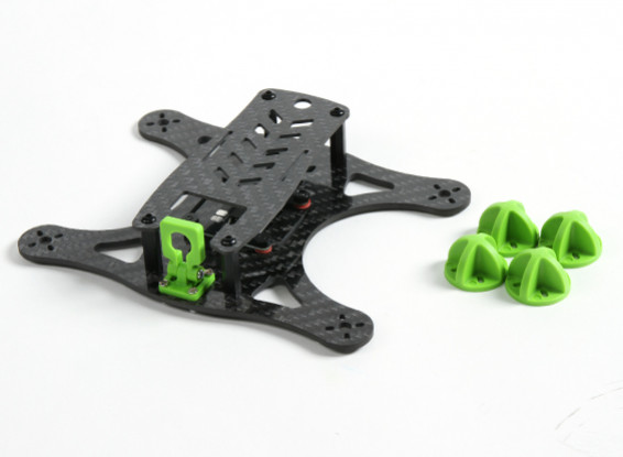 Diatone Lizard 150 v2.0 CF Frame Kit (Green)