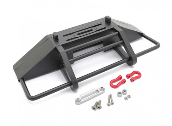 1/10 D90 Aluminum Front Bull Bar with Winch Attachment