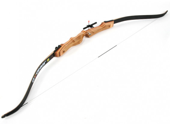 Laminated Wood Take-Down Recurve Bow 66"/24 lbs R/H