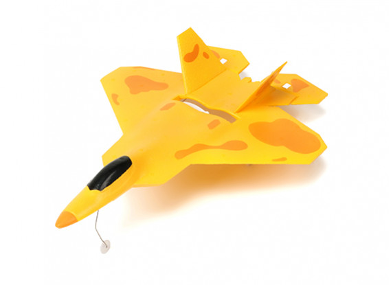 Micro F22 Jet Fighter w/Auto Takeoff and Stability Control RTF (Brushed Motor Mode2)