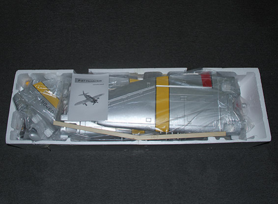 SCRATCH DENT P-47 Hun Hunter XVI with flaps, electric retracts & lights, 1600mm (PNF)