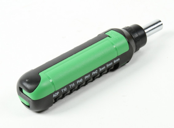HobbyKing™ 15pc Rachet Screwdriver Set (Green)