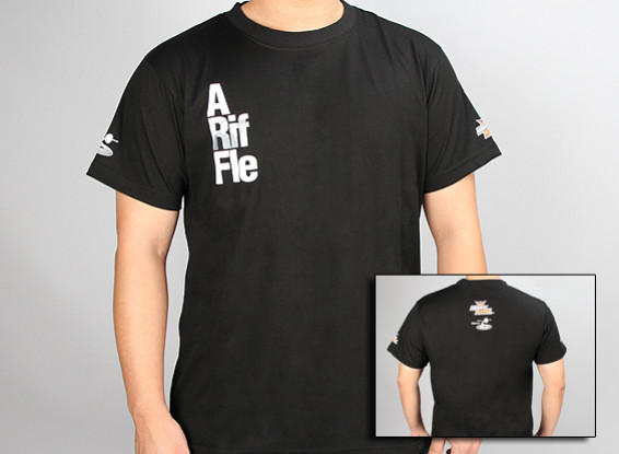 flitetest T-Shirt A Rifle ARF - Black (XXX-Large)