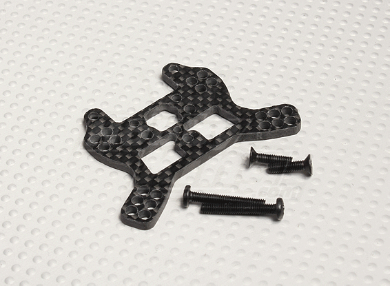 Carbon Fiber Rear Shock Tower - 1/16 4WD Racing Buggy - A2003 and A2010