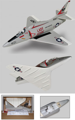 A-4 Skyhawk EP Ducted Fan ARF Jet