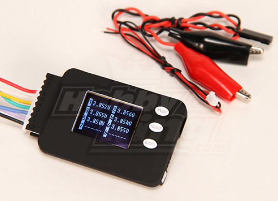 Cell-Log 8M Cell Voltage Monitor (2S-8S) Lipo