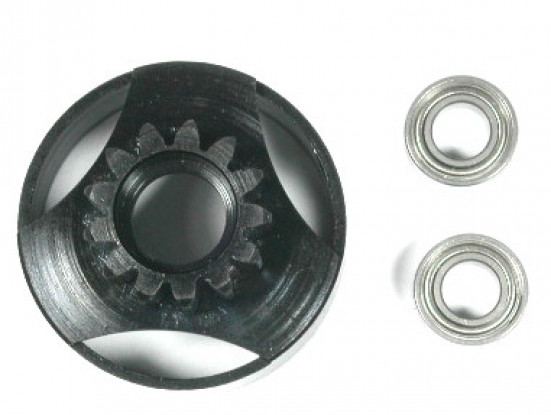 Hardened & Vented clutch bell w/ bearings