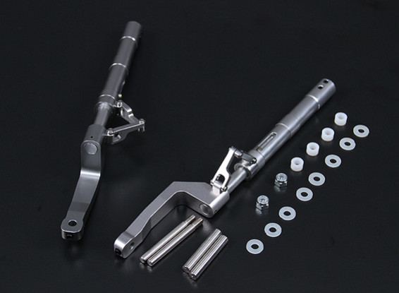 Alloy 168mm Offset Oleo Legs F8F Style for 5mm Mounting Pin (2pc)