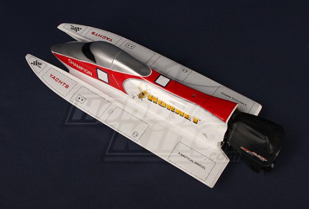 Hornet Formula-1 Tunnel Hull with 540 Outboard Motor R/C ...