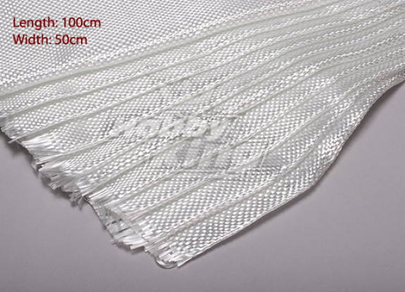 Glass Fiber Woven Cloth Fabric 1000x500mm Medium Weight 