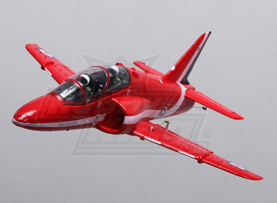 Red Arrows Hawk 35mm EDF Micro Jet EPO (PNF)