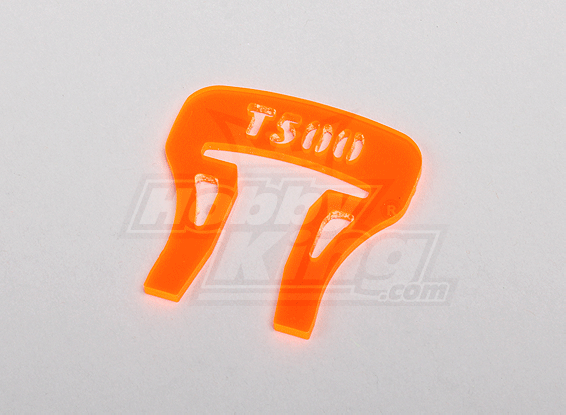 Flybar Locking Tool for Trex 500 (neon orange)