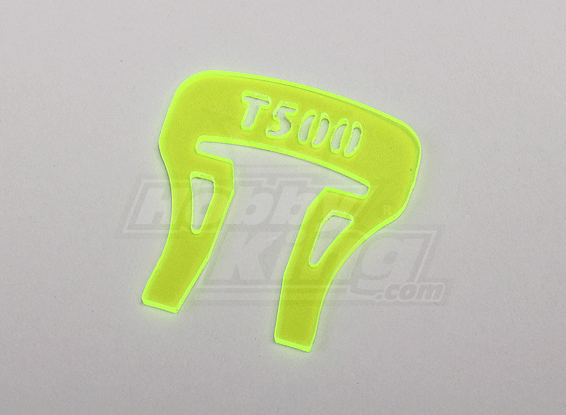 Flybar Locking Tool for Trex 500 (neon green)