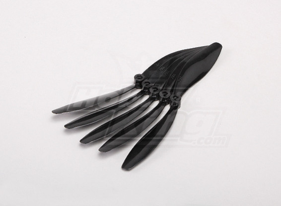 GWS Style Slowfly Propeller 7x6 Black (CCW) (5pcs)