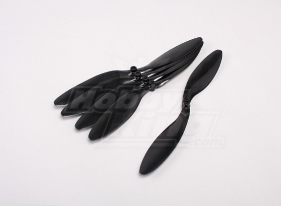 GWS Style Slowfly Propeller 11x4.7 Black (CW) (5pcs)