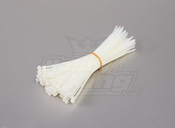 Cable Ties HS4.8x250mm 100pc (Natural White)