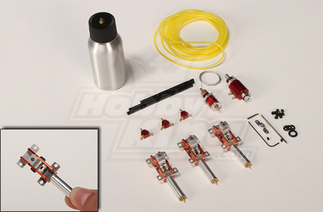 Micro Pneumatic Retract Landing-gear set