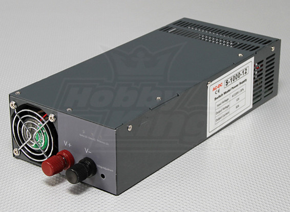 Hobbyking 1000W 10V~13.2V 80A DC Power Supply (190~240V) 