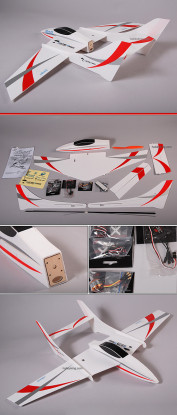Quick-V Ultra-light park-jet 95% ARF w/ motor & ESC