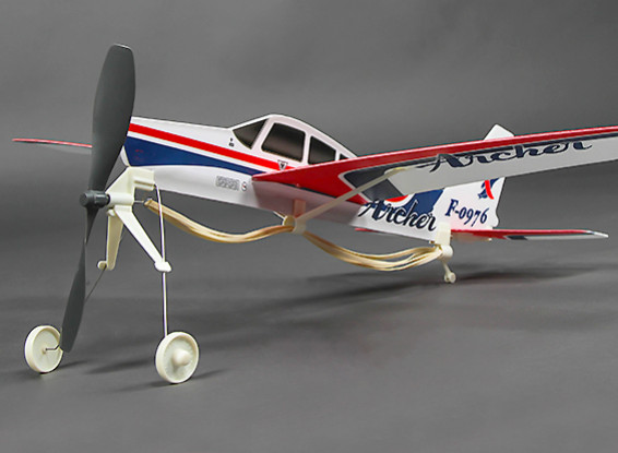 Freeflight Rubber Powered Piper Cherokee Archer PA-28-181 480mm