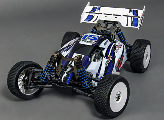 SCRATCH/DENT - Turnigy Nitro Rumble 1/8th 4wd Nitro Buggy (RTR) E1144 (UK Warehouse)