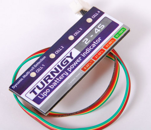 Turnigy Li-Po Power Indicator 3S & 4S
