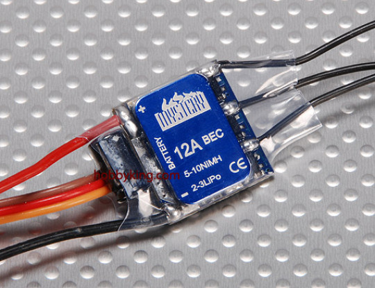 Mystery 12A Brushless Speed Controller (Blue Series)