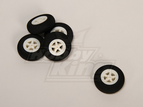 Light Foam Wheel (Diam: 35, Width: 11mm) (5pcs/bag)