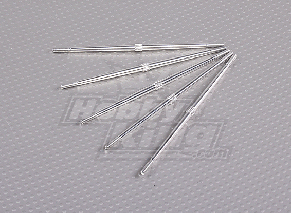 Adjustable Alu Tie Rod Set - M3 x L110 mm (5pc)