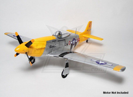 P-51D Mustang 1.2m EPO with Auto Canopy (ARF)