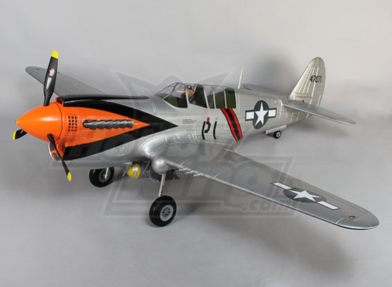 P-40N Giant Scale 6s w/flaps, lights & retracts 1700mm EPO (RTF - Mode 2)