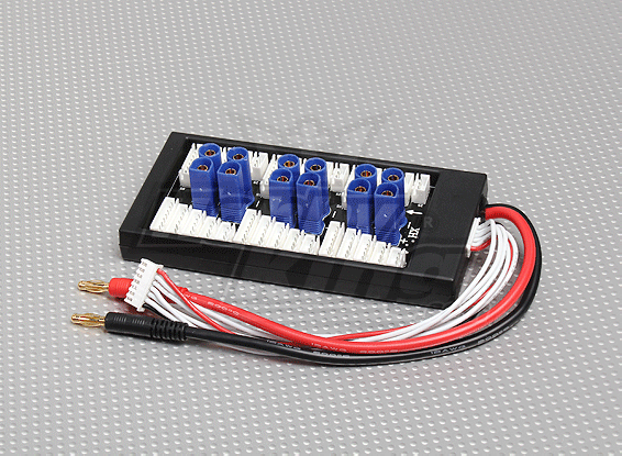 Parallel charging Board for 6 packs 2~6S (EC5)