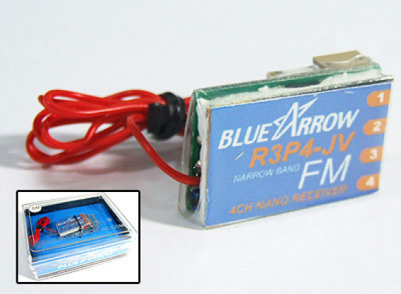 Arrow 4CH 3.5g 72mhz FM Micro Receiver (v3)