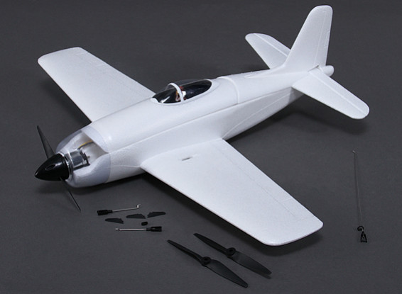 SCRATCH/DENT - Rarebear Funfighter - EPO 620mm Kit Version w/Motor E1144 (UK Warehouse)